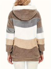 Lade das Bild in den Galerie-Viewer, CozyFeel - Kuscheliger Kapuzenmantel mit Fleece-Charme