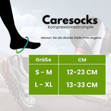 Lade das Bild in den Galerie-Viewer, Caresocks orthopädische Kompressionsstrümpfe - verhindert Krampfadern & entlastet müde Füße