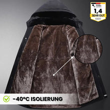 Lade das Bild in den Galerie-Viewer, ThermoMax - Herren-Kapuzenjacke für den Winter – Dick gefütterter, lässiger Windbreaker mit Taschen