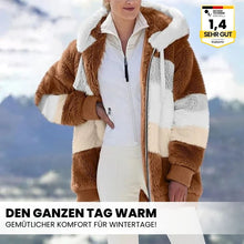 Lade das Bild in den Galerie-Viewer, CozyFeel - Kuscheliger Kapuzenmantel mit Fleece-Charme