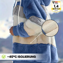Lade das Bild in den Galerie-Viewer, CozyFeel - Kuscheliger Kapuzenmantel mit Fleece-Charme