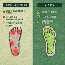Lade das Bild in den Galerie-Viewer, Alpaca – Komfortable Leder-Barfußschuhe mit schmerzlindernder Wirkung | Rutschfest & Federleicht