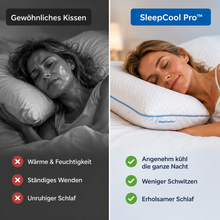 Lade das Bild in den Galerie-Viewer, SleepCool Pro - Kühlendes & ergonomisches Bambus-Kissen für erholsamen Schlaf