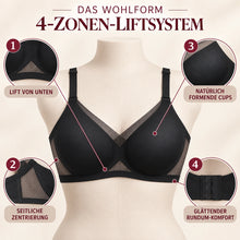 Lade das Bild in den Galerie-Viewer, WohlForm - Der bügellose 4-Zonen-Push Up-BH