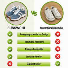 Lade das Bild in den Galerie-Viewer, Fusswohl - ergonomische Schmerzlinderungs-Schuhe | Federleicht & Rutschfest