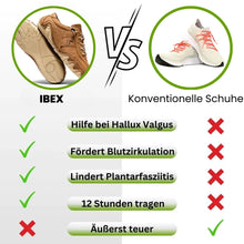 Lade das Bild in den Galerie-Viewer, Ibex - ergonomischer, schmerzlindernder & wasserdichter Leder-Barfußschuh für Schwangerschaft & Nachgeburt