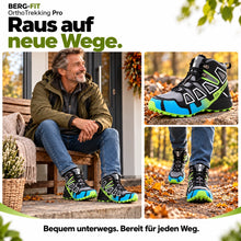 Lade das Bild in den Galerie-Viewer, OrthoTrekking Pro - ergonomische schmerzlindernde Trekking u.-Wanderschuhe 2026