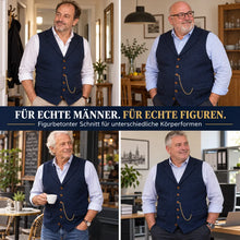 Lade das Bild in den Galerie-Viewer, Windsor FormFit – formende Komfortweste für Herren | Elegant & ultrabequem