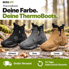 Lade das Bild in den Galerie-Viewer, ThermoBoots – Wasserdichte Allwetter-Ganzjahresstiefel | Rutschfest & Schmerzlindernd