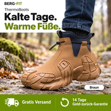 Lade das Bild in den Galerie-Viewer, ThermoBoots – Wasserdichte Allwetter-Ganzjahresstiefel | Rutschfest & Schmerzlindernd