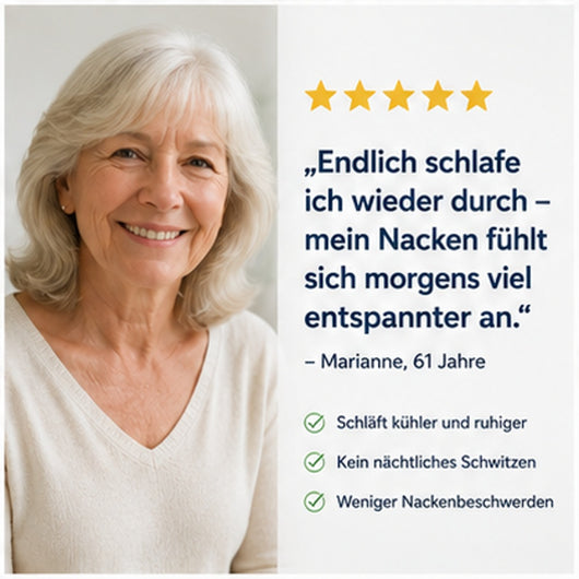 SleepCool Pro - Kühlendes & ergonomisches Bambus-Kissen für erholsamen Schlaf