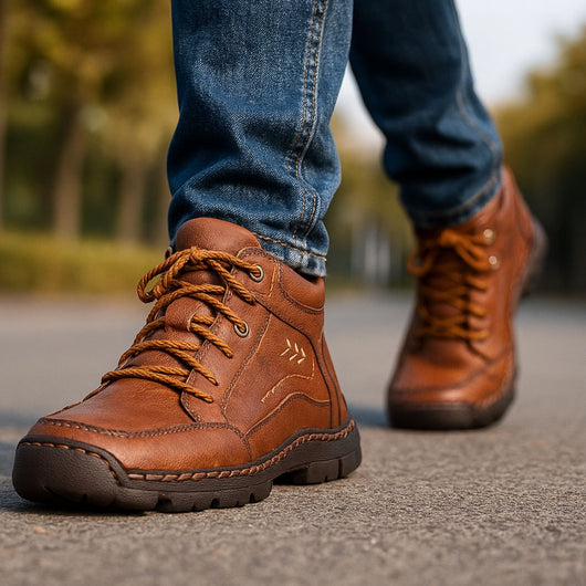 Orthopädische Premium-Lederstiefel