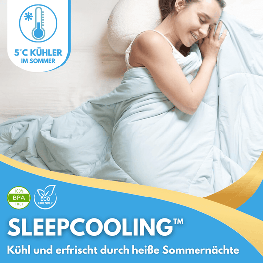 Sleepcooling- Kühlende Decke