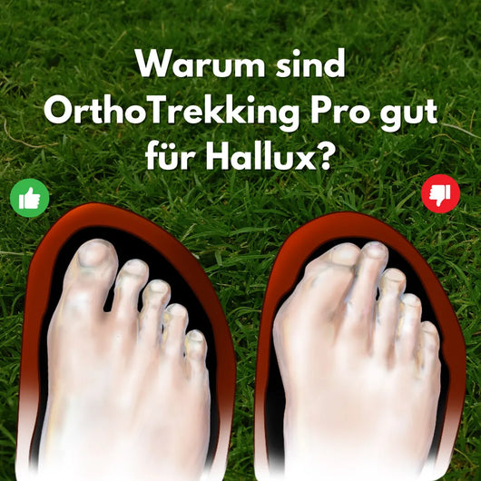 OrthoTrekking Pro Hallux – ergonomische Hallux Valgus Wander u.-Trekkingschuhe