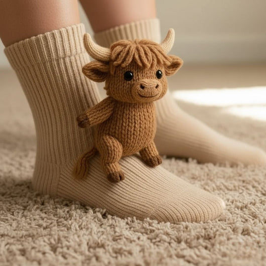 HUGGY Socken – Komfort, der deine Füße umarmt | Einheitsgröße Unisex