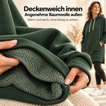 Lade das Bild in den Galerie-Viewer, KuschelLiebe – der extra lange Wohlfühlhoodie | deckenweich, warm &amp; figurschmeichelnd

