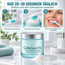 Lade das Bild in den Galerie-Viewer, CollaGum Pro – Kollagen-Zahnfleischpflege für Reparatur, Aufbau &amp; Regeneration
