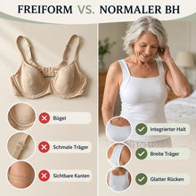 Lade das Bild in den Galerie-Viewer, FreiForm 3-in-1 - das Top, das Ihren BH ersetzt | stützendes Komfort-Top mit integriertem BH
