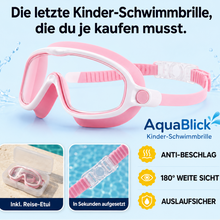 Lade das Bild in den Galerie-Viewer, AquaBlick Clip-on Kinder-Schwimmbrille – ganz ohne Riemen, ganz ohne Theater
