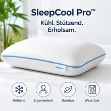 Lade das Bild in den Galerie-Viewer, SleepCool Pro - Kühlendes &amp; ergonomisches Bambus-Kissen für erholsamen Schlaf
