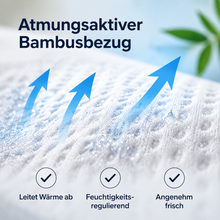 Lade das Bild in den Galerie-Viewer, SleepCool Pro - Kühlendes &amp; ergonomisches Bambus-Kissen für erholsamen Schlaf

