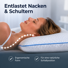 Lade das Bild in den Galerie-Viewer, SleepCool Pro - Kühlendes &amp; ergonomisches Bambus-Kissen für erholsamen Schlaf
