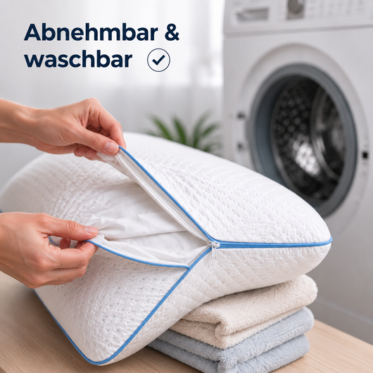 SleepCool Pro - Kühlendes & ergonomisches Bambus-Kissen für erholsamen Schlaf