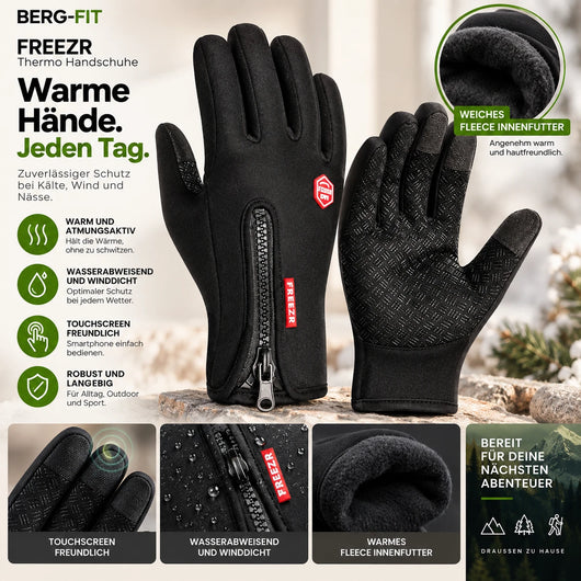FREEZR Thermo Handschuh - perfekt für jedes Abenteuer 2026