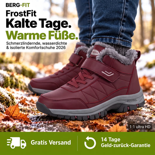 FrostFit - schmerzlindernde, wasserdichte & isolierte Komfortschuhe 2026