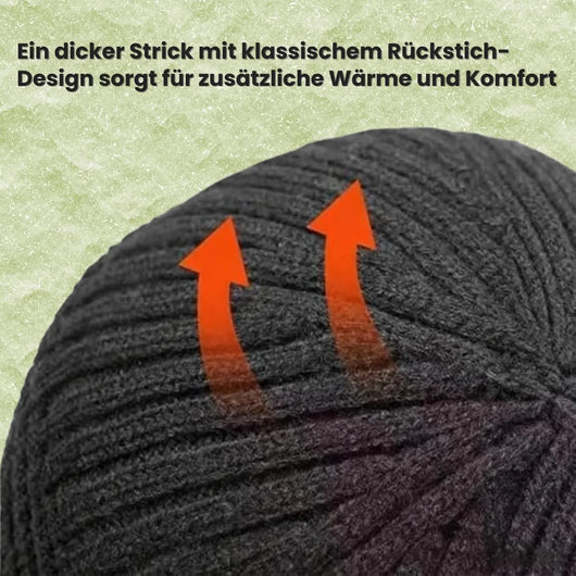 Fjordwarm – Skandinavische Mütze mit Ohrenschutz