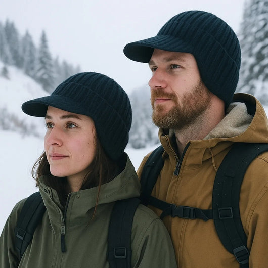 Fjordwarm – Skandinavische Wintermütze mit Ohrenschutz (Unisex-Einheitsgröße)