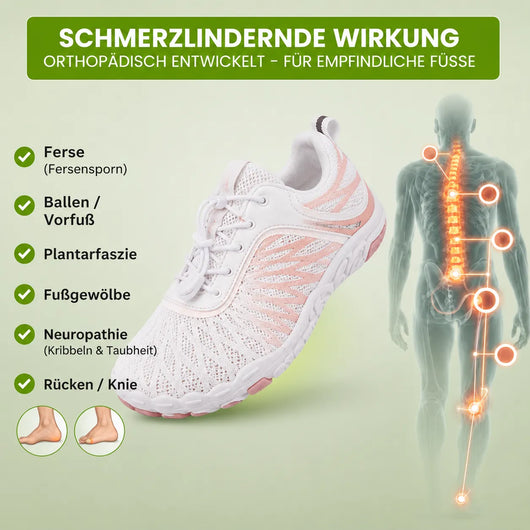 FloraX Pro - ergonomische & schmerzlindernde | wasserdichte Barfußschuhe