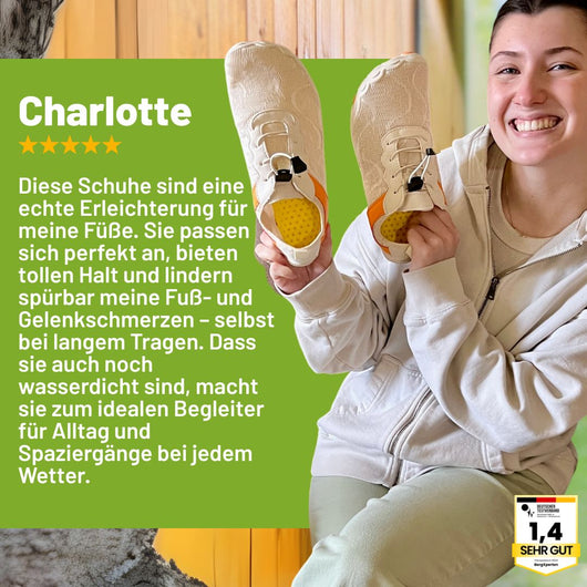 FreeStep  – Gesunde & rutschfeste Barfußschuhe für Entlastung bei Rückenschmerzen & Gelenkproblemen
