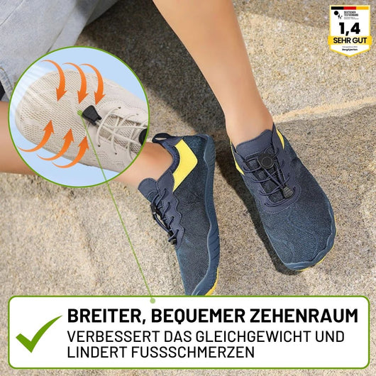 FreeStep  – Gesunde & rutschfeste Barfußschuhe für Entlastung bei Rückenschmerzen & Gelenkproblemen