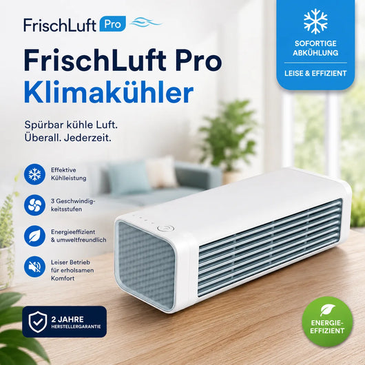 Alpenluft Pro -  Tragbarer Klimakühler ohne Installation