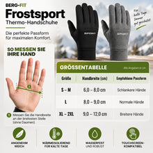 Lade das Bild in den Galerie-Viewer, Frostsport - Thermohandschuhe für jede Kälte 2026
