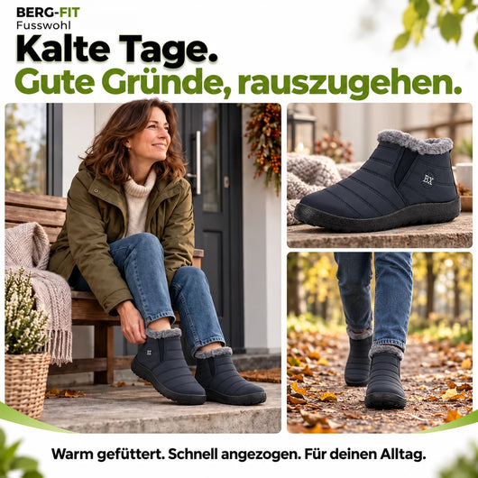 Fusswohl - ergonomische & rutschfeste Komfort-Winterstiefel 2026