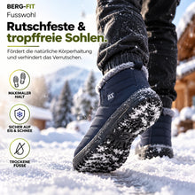 Lade das Bild in den Galerie-Viewer, Fusswohl - ergonomische &amp; rutschfeste Komfort-Winterstiefel 2026
