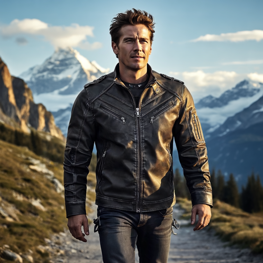 Falco - Hochwertige Lederjacke