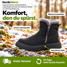 Lade das Bild in den Galerie-Viewer, NordicWarm - ergonomische, wasserdichte &amp; rutschfeste Schuhe für Herbst &amp; Winter zur Schmerzlinderung 2026
