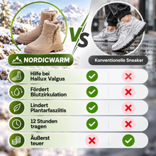 Lade das Bild in den Galerie-Viewer, NordicWarm - ergonomische, wasserdichte &amp; rutschfeste Schuhe für Herbst &amp; Winter zur Schmerzlinderung 2026
