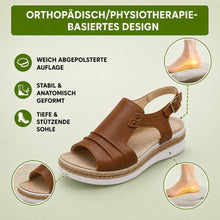Lade das Bild in den Galerie-Viewer, OrthoLuxe -  ergonomische schmerzlindernde Komfort-Sandalen