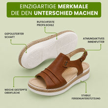 Lade das Bild in den Galerie-Viewer, OrthoLuxe -  ergonomische schmerzlindernde Komfort-Sandalen