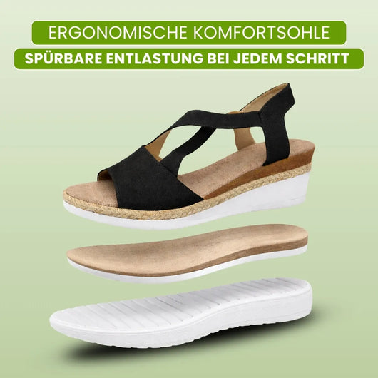 OrthoStella - ergonomische schmerzlindernde Sandalen für Damen