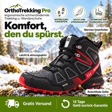 Lade das Bild in den Galerie-Viewer, OrthoTrekking Pro - ergonomische schmerzlindernde Trekking u.-Wanderschuhe 2026
