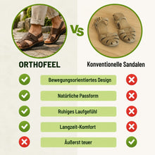 Lade das Bild in den Galerie-Viewer, OrthoFeel - Schmerzlindernde Komfort-Sandalen | Rutschfest &amp; Federleicht
