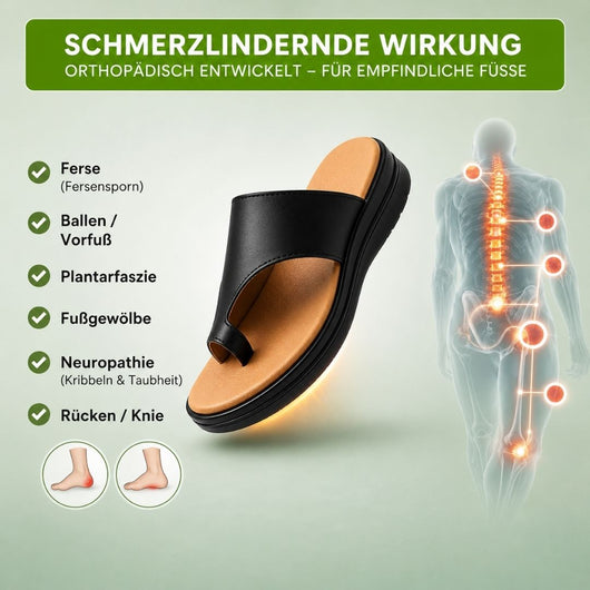 Orthofit Ortho - Ergonomische schmerzlindernde Komfort-Sandalen