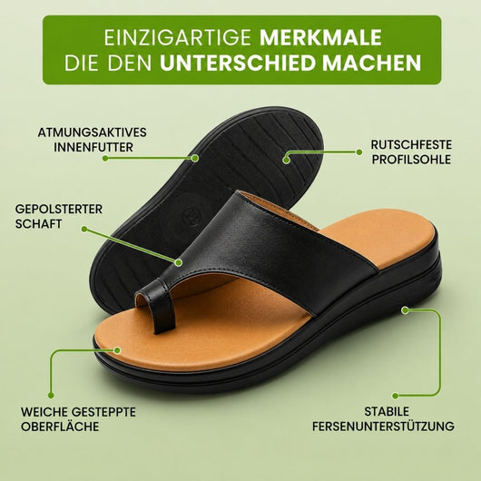 Orthofit Ortho - Bequeme Sandalen | Ergonomische Unterstützung