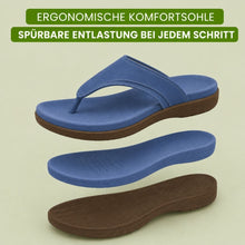 Lade das Bild in den Galerie-Viewer, Orthofit - orthopädische Komfort-Sandale | Federleicht &amp; Rutschfest