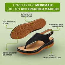 Lade das Bild in den Galerie-Viewer, OrthoKomfort - Damen ergonomische schmerzlindernde Komfort-Sandalen